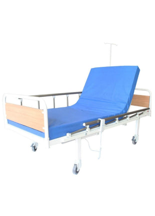 2 Motorlu Mdf Başlıklı Elektrikli Hasta Karyolası