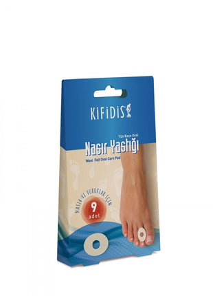 300 Yün Keçe Oval Nasır Yastığı 9 Adet