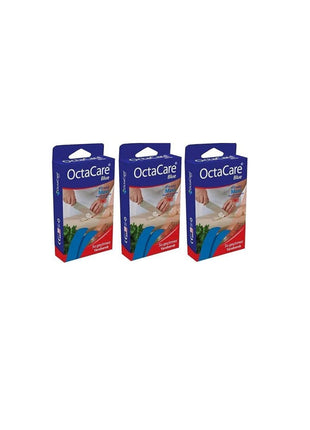 3 ADET Mavi Yara Bandı Su Geçirmez Dedektör Duyarlı