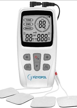 2 Kanallı Dijital Tens, Ems, Masaj Cihazı, 22 Program