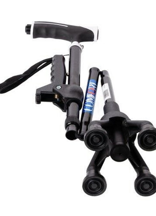 Comfort Plus KY922 4 Ayaklı Yeni Nesil Lux Katlanır Baston