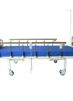 2 Motorlu Abs Başlıklı Tabanca Korkuluklu Hasta Karyolası