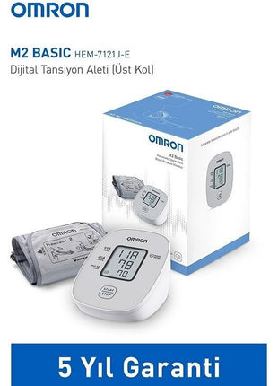 Omron M2 Basıc Hem-7121j-e Üst Koldan Ölçer Dijital Tansiyon Aleti