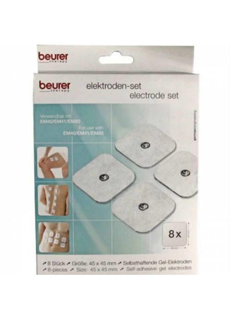 Beurer 8'li Yedek Elektrod Yapıştırıcı Ped - Em 49 - Em 80 - Em 41