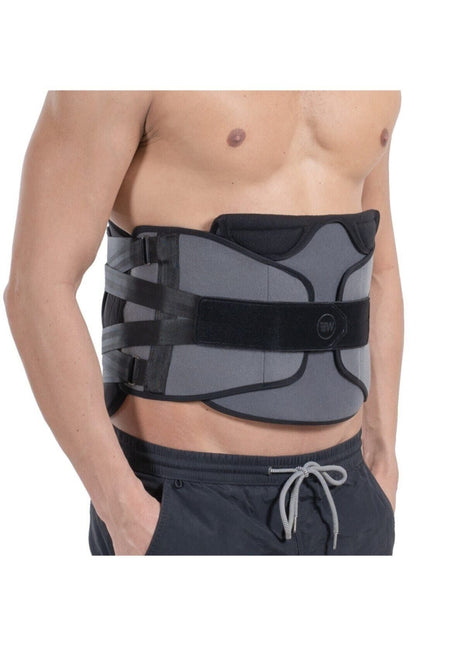 Unisex Siyah Lumbosakral Korse