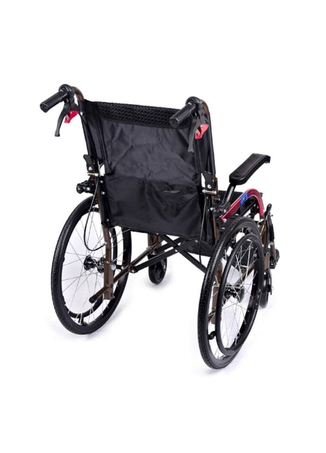 Gk863laj-20 Jet Black Transfer Alüminyum Tekerlekli Sandalye