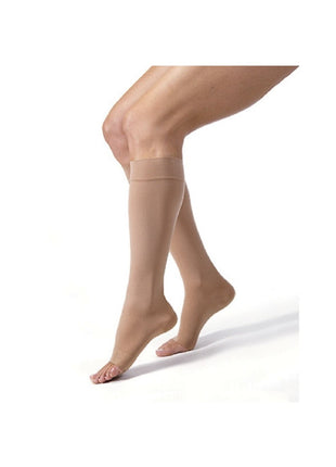 Dizaltı Burnu Açık Ccl2 Bej Varis Çorabı