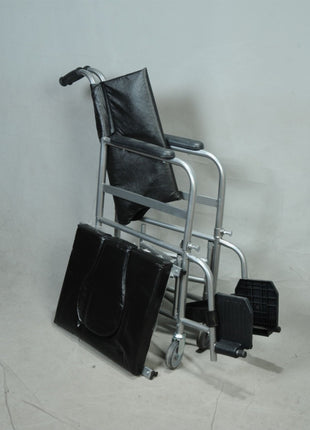 Yan Kolları Açılan Tekerlekli Hasta Tuvaleti Komot