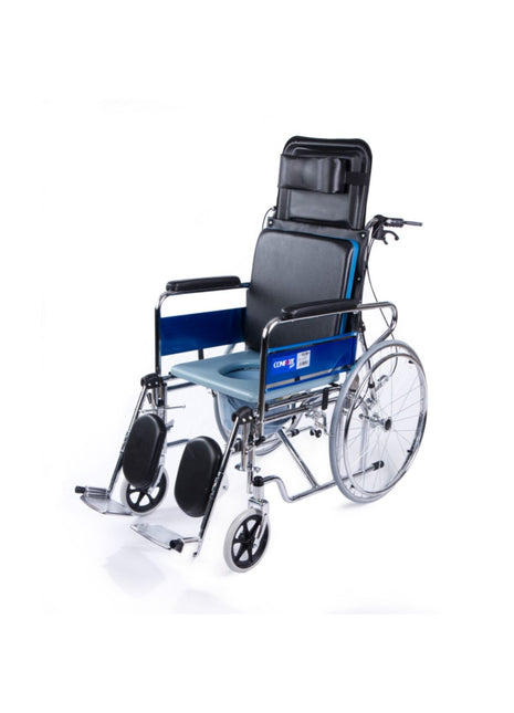 Ky609gc Sırtı Yatar Ayak Kalkar Tuvalet Özellikli Tekerlekli Sandalye