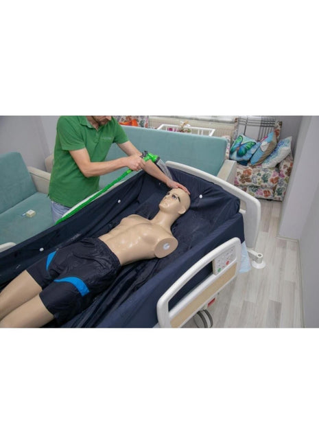 Pratik Hasta Yıkama Havuz Seti Mavi