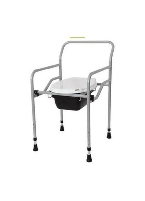 Seyyar Katlanabilir Hasta Yaşlı Tuvalet Sandalyesi Klozetli Wc Li Oturak