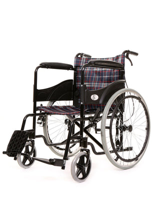 Katlanabilir Refagatçi Frenli Manuel Tekerlekli Sandalye1.kalite