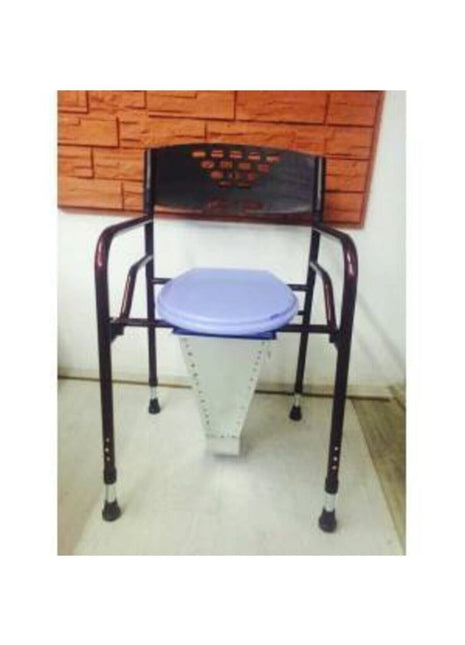 Hasta Wc Sandalye Klozet Direk Wc Tuvalete Seyyar Sandalye Kolay Katlanır 120 Kg Taşıma Kapasiteli