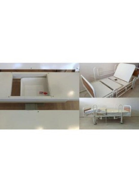 Lazımlıklı Wc Hasta Karyolası Yatak Dahil 2 Motorlu Tuvaletli Karyola