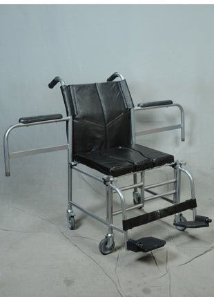 Koridor Arabası Yan Kolları Açılan Tekerlekli Hasta Tuvaleti Komot