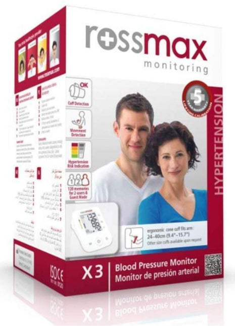 Dijital Tansiyon Aleti Rossmax X3