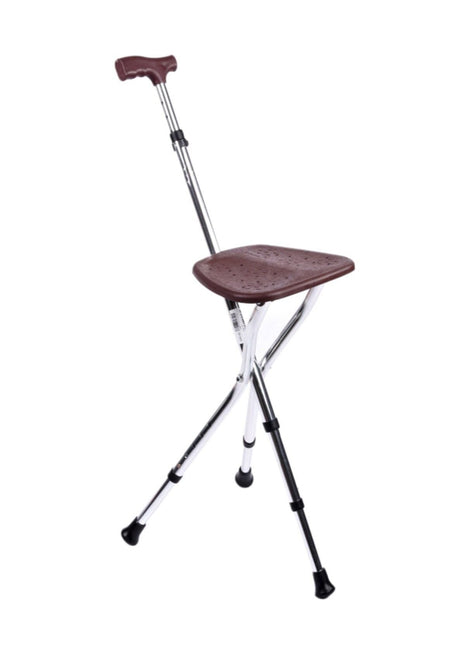 Oturaklı Baston Yüksekliği Ayarlanır