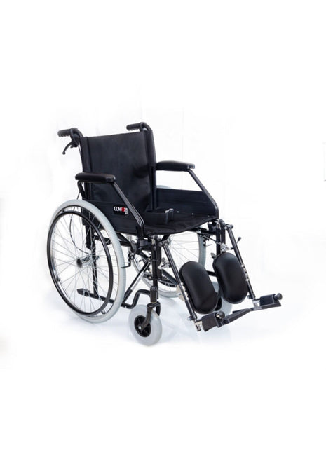 Comfort Plus DM-303 50cm Standart Manuel Tekerlekli Sandalye Özellikli Baldır Destekli