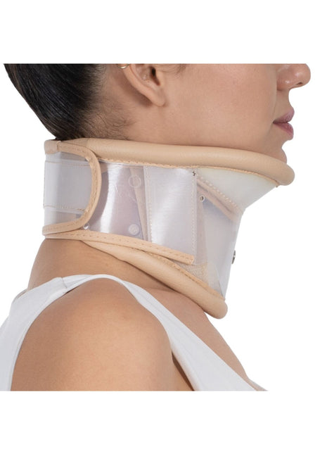 Servikal Çeneli Boyunluk Derili SMALL