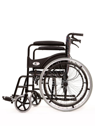 Katlanabilir Refagatçi Frenli Manuel Tekerlekli Sandalye1.kalite