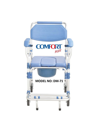 Banyo Ve Tuvalet Özellikli Tekerlekli Sandalye