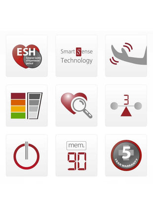 Smart Teknolojisi Hareket Algılama Hafızalı Bilekten Ölçer Dijital Tansiyon Aleti