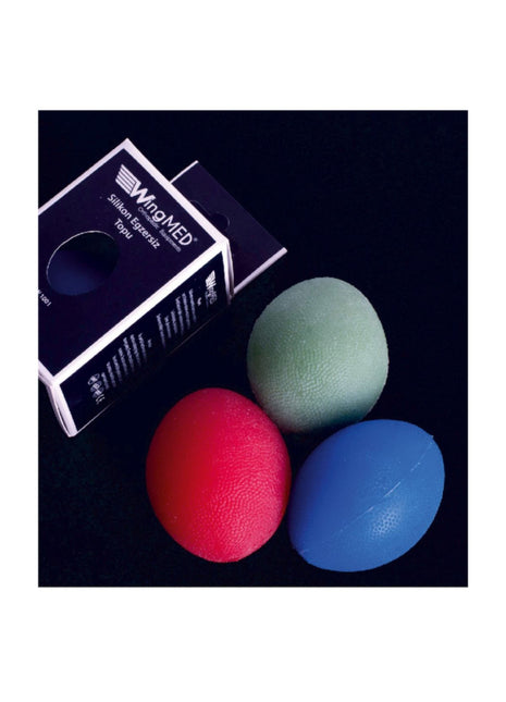 Egzersiz Topu - Silikon - Mavi