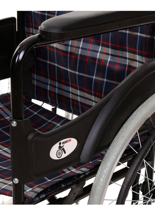 Katlanabilir Refagatçi Frenli Manuel Tekerlekli Sandalye1.kalite