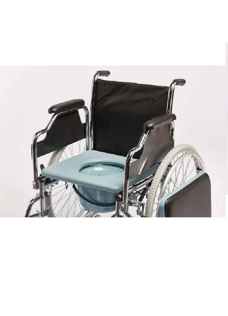 Leo 280 Tuvaletli Tekerlekli Sandalye 6 Tekerlekli