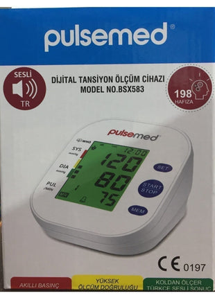 Dijital Türkçe Konuşan Koldan Tansiyon Ölçüm Cihazı