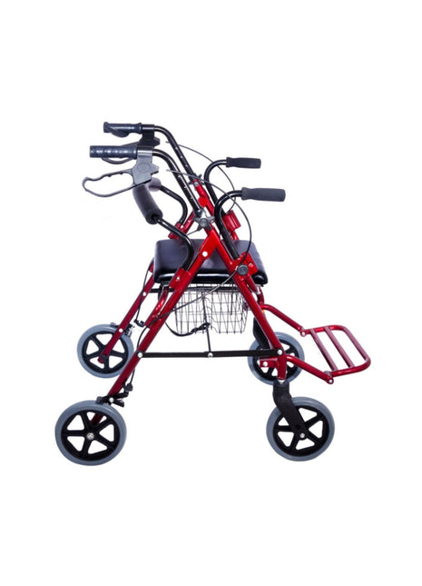 Dm9146 Ayak Pedallı Alüminyum Rolatör(tekerlekli Sandalye Gibi Kullanma Imkanı)