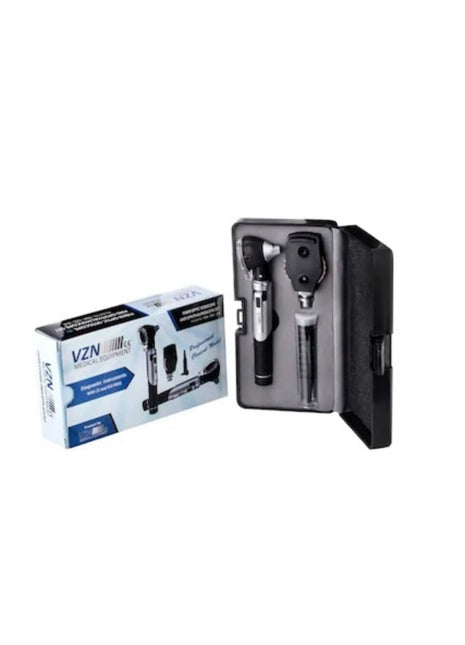Fiber Optik Otoskop + Oftalmaskop Set
