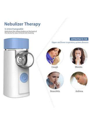 Air Pro 3 Nebulizator El Tipi Mini Mobil Şarjlı Nebülizator Sessiz Mesh Mobil Nebül * Yeni