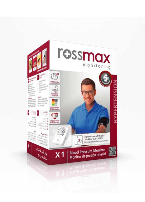 İsviçre Tasarım Kol Tipi Dijital Tansiyon Ölçme Cihazı GenişLCD Ekran Düzensiz Kalp Atımı Algılaması