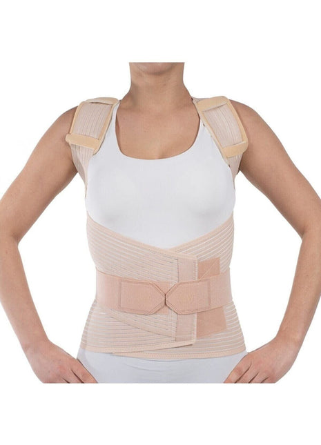 Dorsolomber/torakolomber Çelik/fleksible Balenli Korse - (xl)