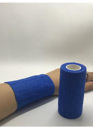 Kendinden Yapışkanlı Bandaj Mavi Ebat: 10cm X 4.5m 1 KUTU 12 ADET