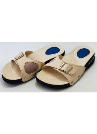 Vixen Pro Anatomik Ve Ortopedik Air Tabanlı Topuk Dikeni Ve Kemik Çıkıntısı (bunyon) Için Terlik Bej