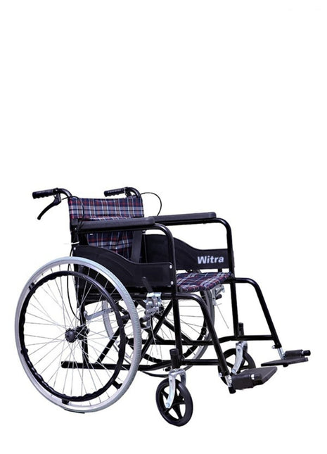 Witra Ithal Katlanabilir Refakatçi Manuel Tekerlekli Sandalye
