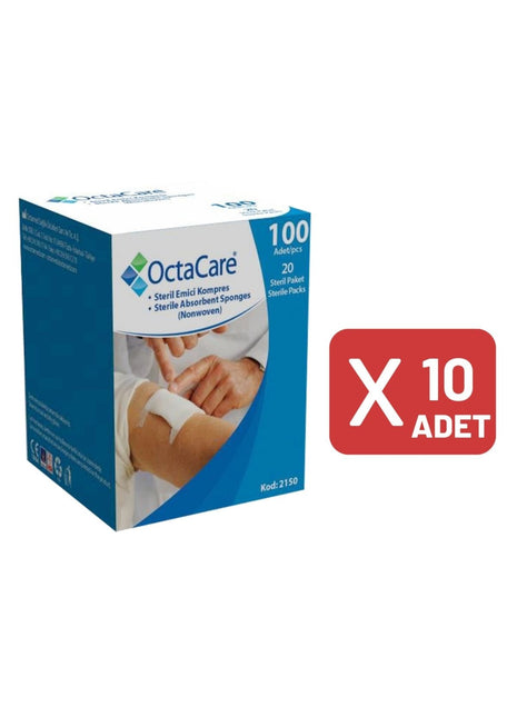 Steril Emici Kompres 20 Paket 100'lü - 10 Kutu 1000 Adet