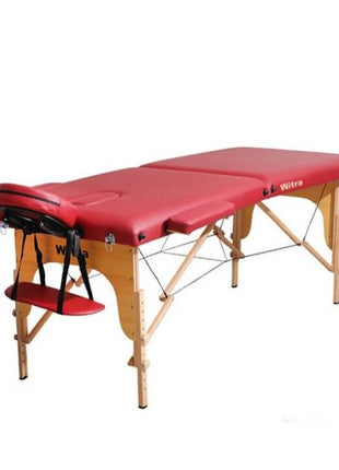 Kırmızı 2 Parçalı Katlanabilir Masaj Yatağı