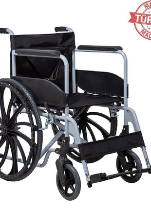 Poylin P100E Ekonomik Manuel Tekerlekli Sandalye