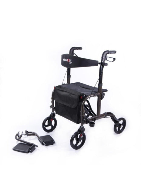 İthal Lüx Ayak Pedallı Alüminyum Rolatör Yürüteç Bz9124a