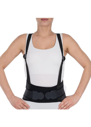 Çalışma Korse 16cm Plus (askılı) Siyah (bel Ağrılarında, Fıtık Ve Kireçlenmeler)