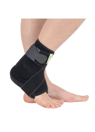 Aşil Tendon Destekli Ayak Bileklik (her Iki Yanında Ve Topuğun Altında Silikon Desteği Sunar)