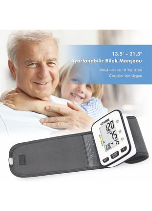 Vzn Bilek Tipi Türkçe Konuşan Otomatik Dijital Tansiyon Aleti