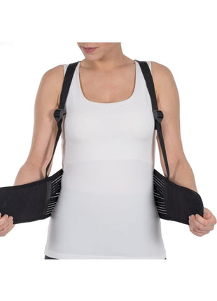 Unisex Siyah Çalışma Korsesi Bel Çevresi 90-120 cm