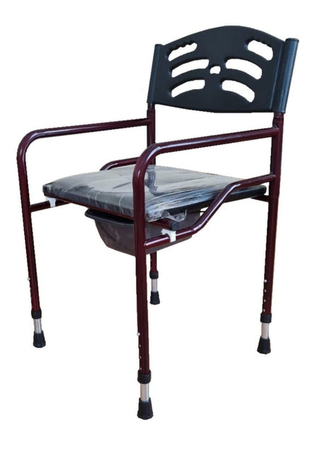 Klozetli Sandalye Est Deri Döşemeli