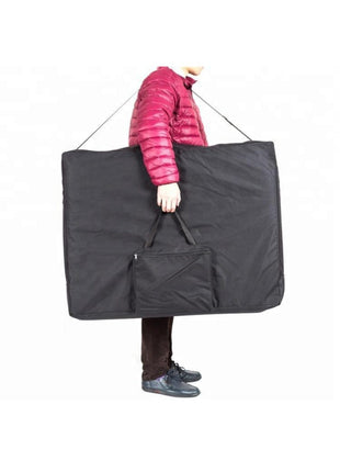 Katlanabilir 3 Parçalı Metal Masaj Masası,çanta Tipi Masaj Ve Tedavi Yatağı Beyaz