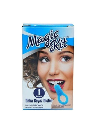 Nanoteknolojik Özel Süngerli Diş Temizleme Beyazlatma Süngeri Aparatı 5'li Paket