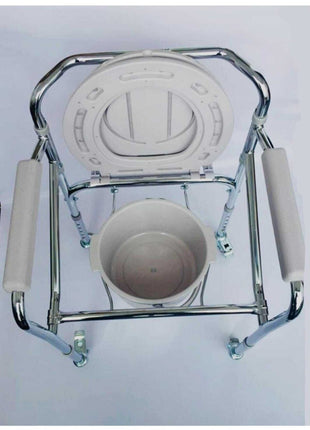 Emek Sağlık Witra Ithal Gri Krom Tekerlekli Klozet